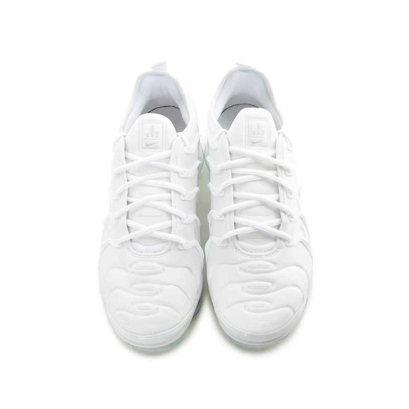 Nike耐克 Air Vapormax Plus 白武士大气垫运动休闲跑鞋924453-100 白色