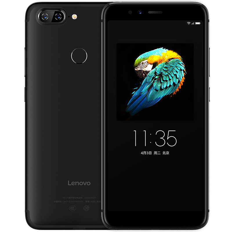 联想（lenovo）联想 S5 手机 全面屏 星夜黑 高配版（4GB 64GB）