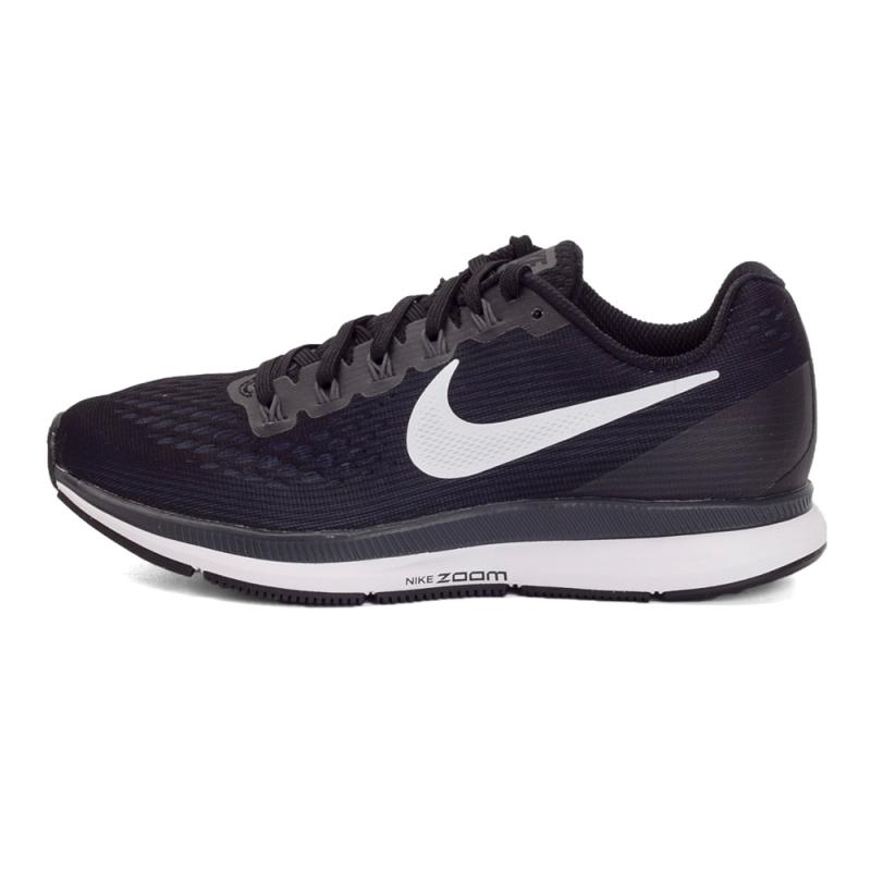 NIKE耐克2018年 新款女子跑步鞋透气轻便减震舒适运动鞋休闲跑鞋 880560-001+黑白深灰