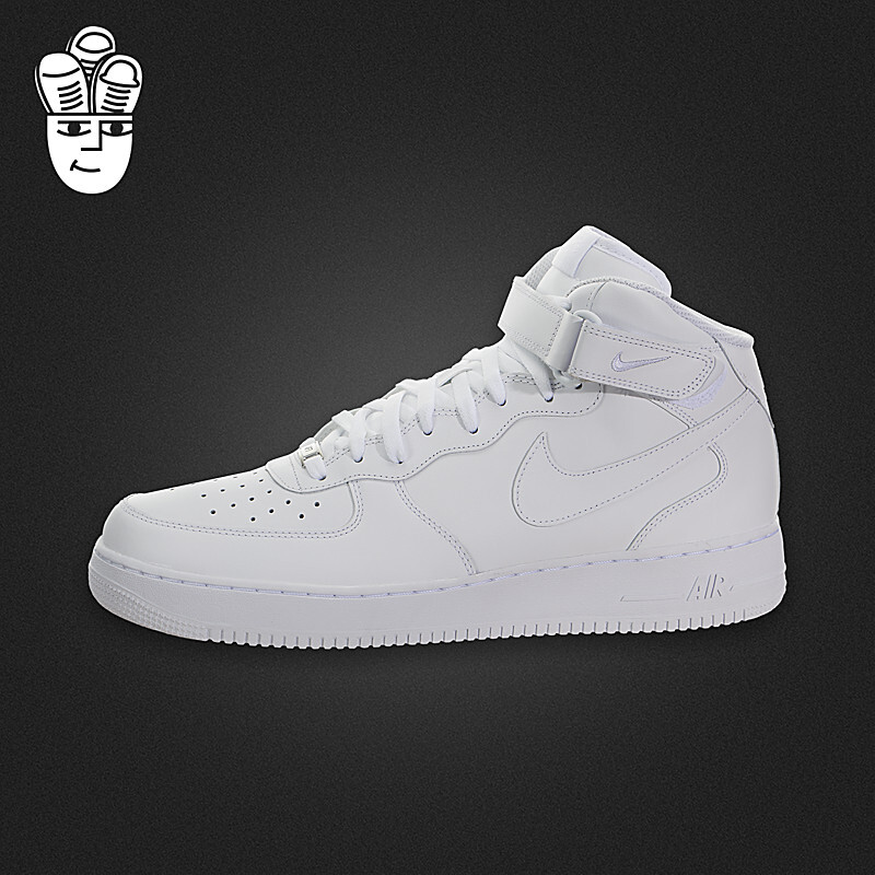 耐克 Nike Air Force 1 Mid '07 空军一号 男子中帮麂皮板鞋 315123-1