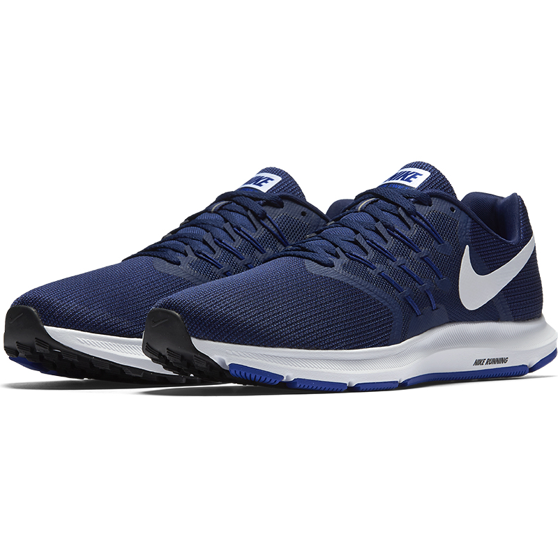 耐克NIKE 男子 跑步鞋 SWIFT 缓震 运动鞋 908989-404蓝黑蓝色42码