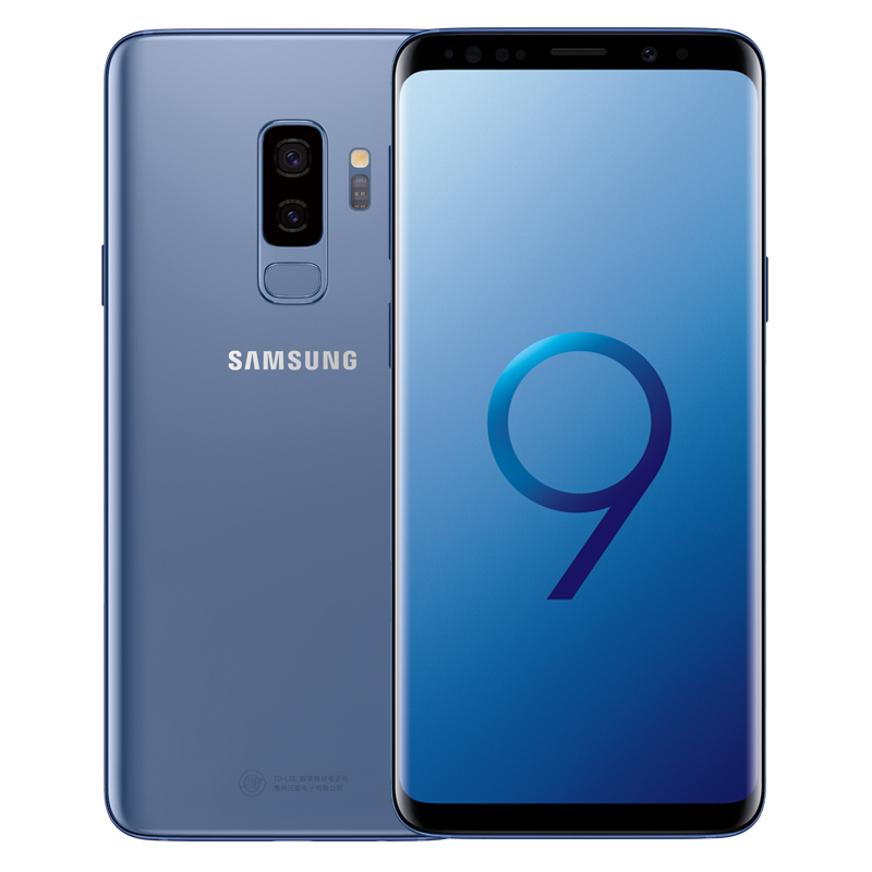 三星 Galaxy S9+（SM-G9650DS）6GB+128GB 莱茵蓝 移动联通电信4G手机 