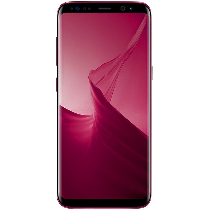 三星 Galaxy S8+（SM-G9550）6GB+128GB 勃艮第红 移动联通电信4G手机 双